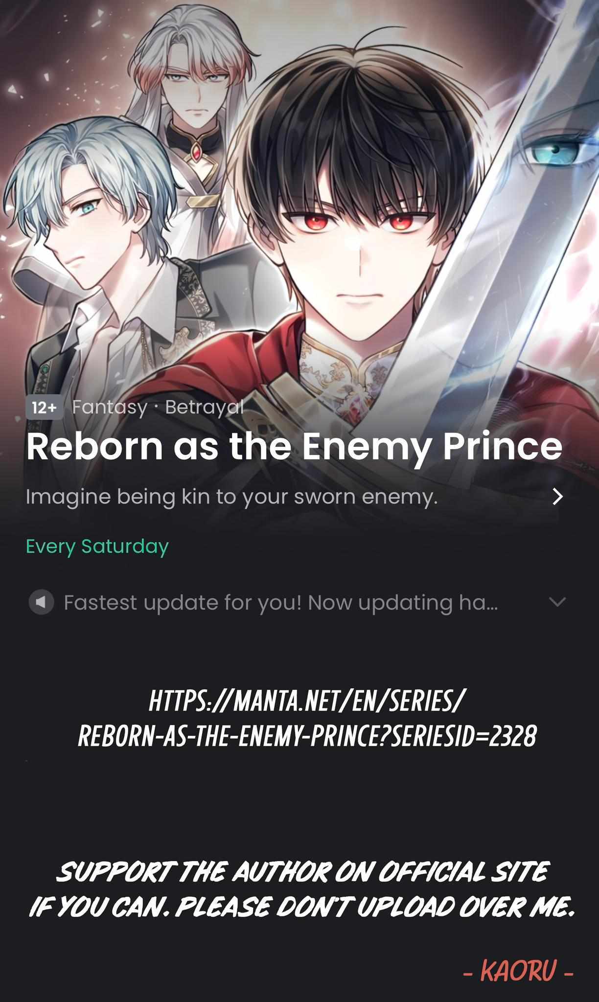 Reborn as the Enemy Prince Chapter 36 22